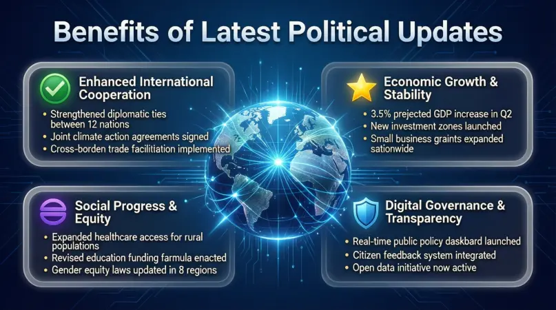 benefits of latest political updates
