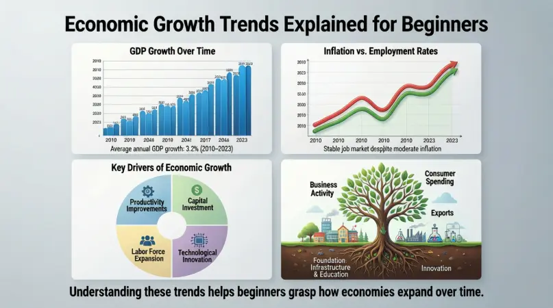 economic growth trends explained for beginners