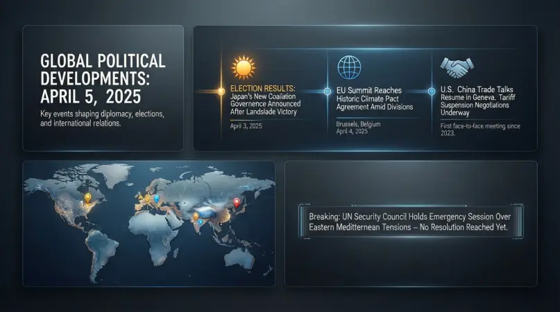 latest political updates today for global readers