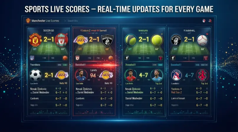 sports live scores – real-time updates for every game