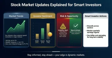 stock market updates explained for smart investors