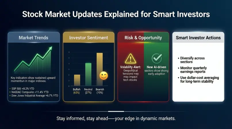 stock market updates explained for smart investors