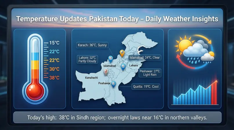 temperature updates pakistan today – daily weather insights