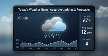 today’s weather news accurate updates & forecasts
