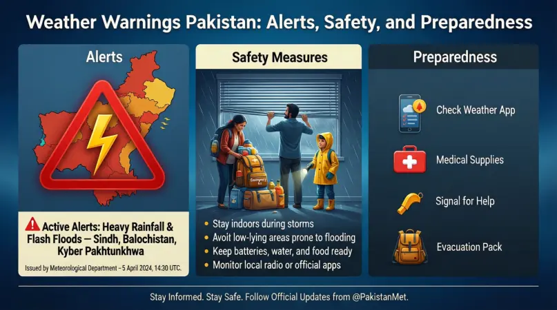 weather warnings pakistan alerts, safety, and preparedness
