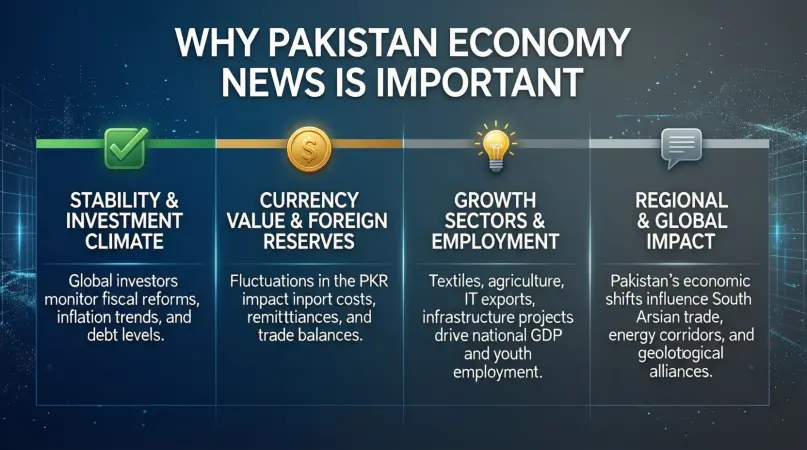 why is pakistan economy news important