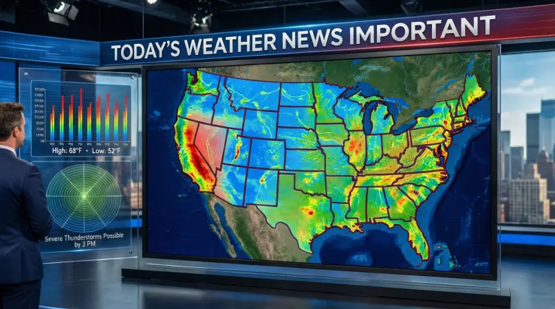 why is today’s weather news important
